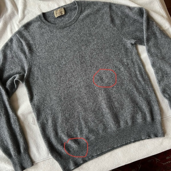 Men’s 100% Cashmere Crewneck Sweater - Picture 8 of 10